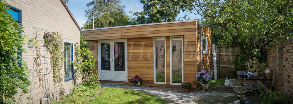 Een compacte mantelzorgwoning in de tuin te Assen