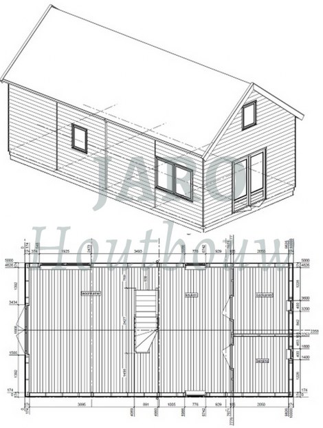 Mantelzorgwoning Heerhugowaard bouwtekening