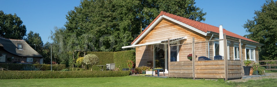 Mantelzorgwoning in de achtertuin