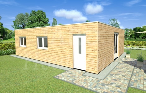 Houten mantelzorgwoning in Gelderland Houten mantelzorgwoning in Gelderland