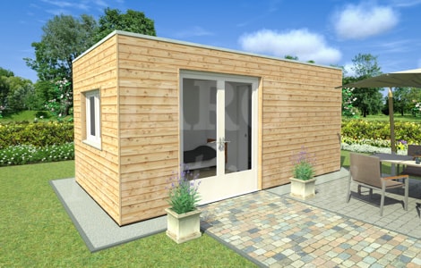 Houten mantelzorgwoning in Groningen Houten mantelzorgwoning in Groningen