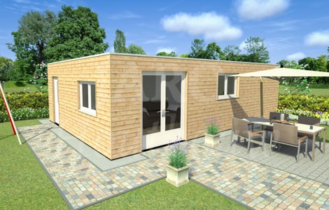 Houten mantelzorgwoning in Noord-Holland Houten mantelzorgwoning in Noord-Holland